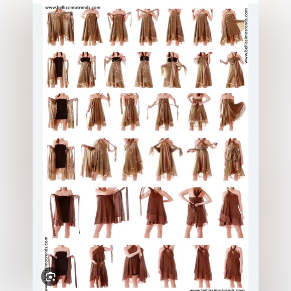 Reversible Silky Maxi Skirt. Multiple Ways to Wear For Big or Small Young Older - Picture 7 of 17